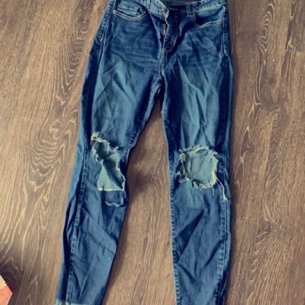 Skinney jeans high waisted